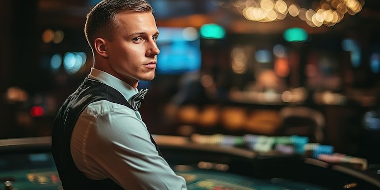 Fortune Tiger live dealer in action at tajabandot studio