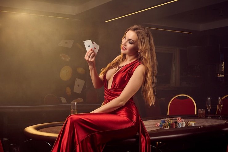 Hood vs Wolf live dealer table on mobile phone with cards visible